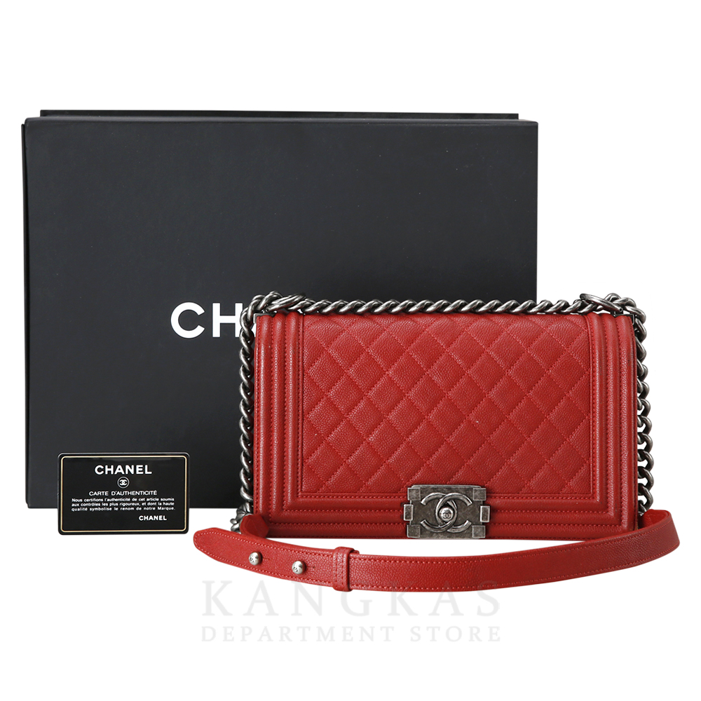 CHANEL(USED)샤넬 보이샤넬 미듐 플랩백