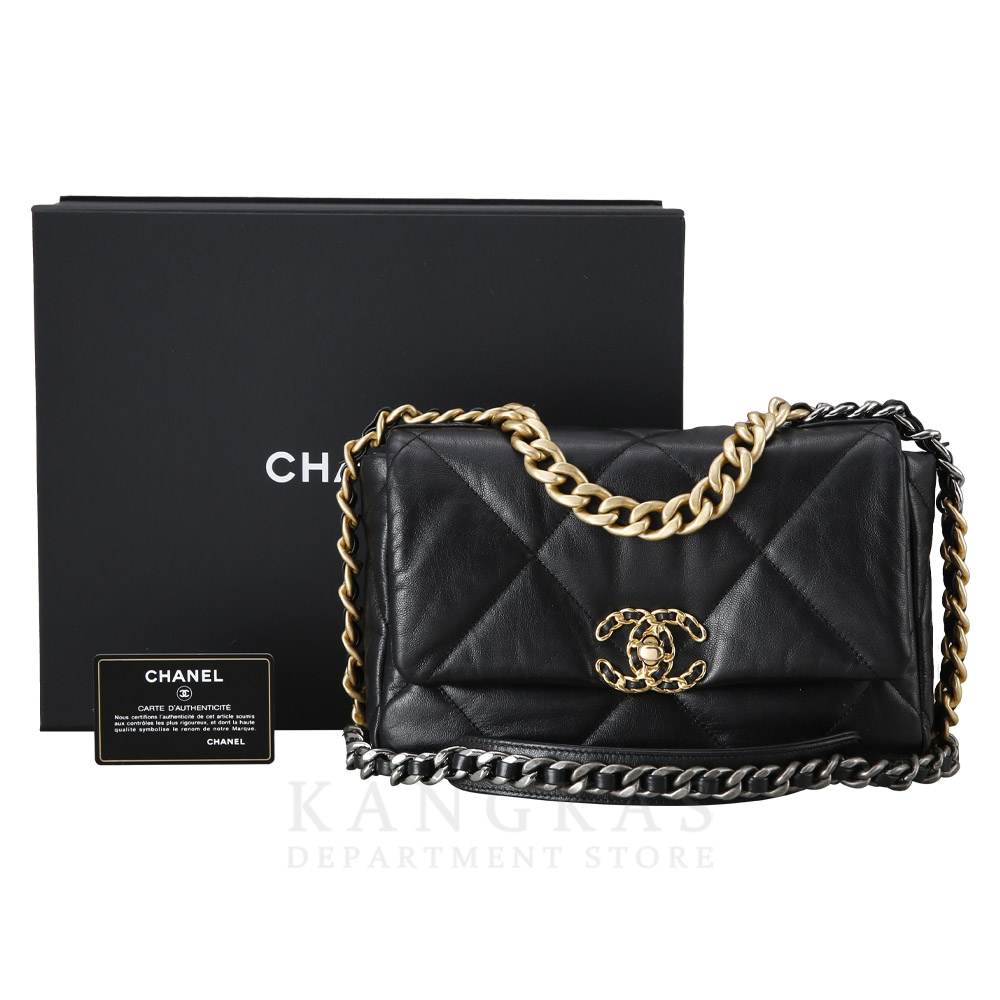 CHANEL(USED)샤넬 19 미디엄 백