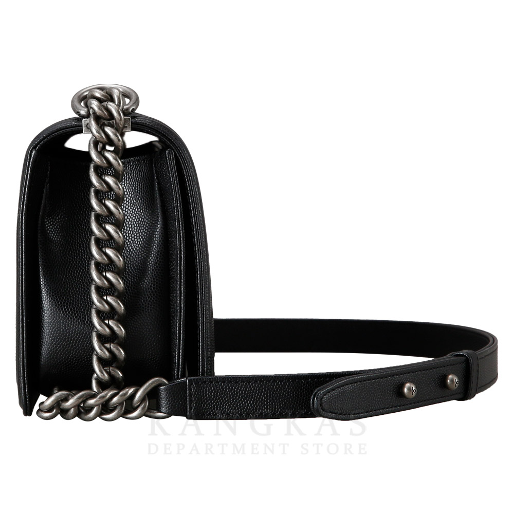 CHANEL(USED)샤넬 캐비어 보이샤넬 미듐