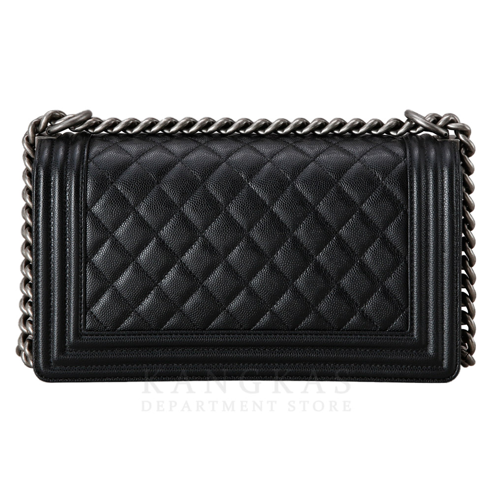 CHANEL(USED)샤넬 캐비어 보이샤넬 미듐