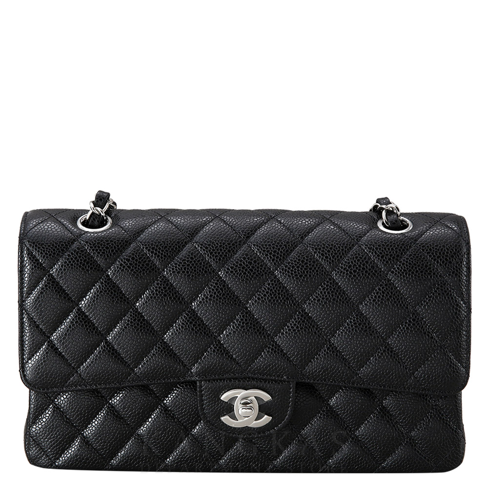 CHANEL(USED)샤넬 캐비어 클래식 미듐 플랩백