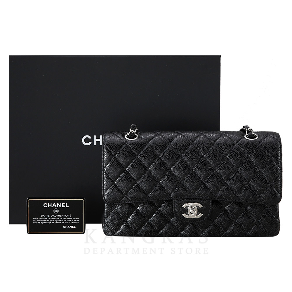 CHANEL(USED)샤넬 캐비어 클래식 미듐 플랩백