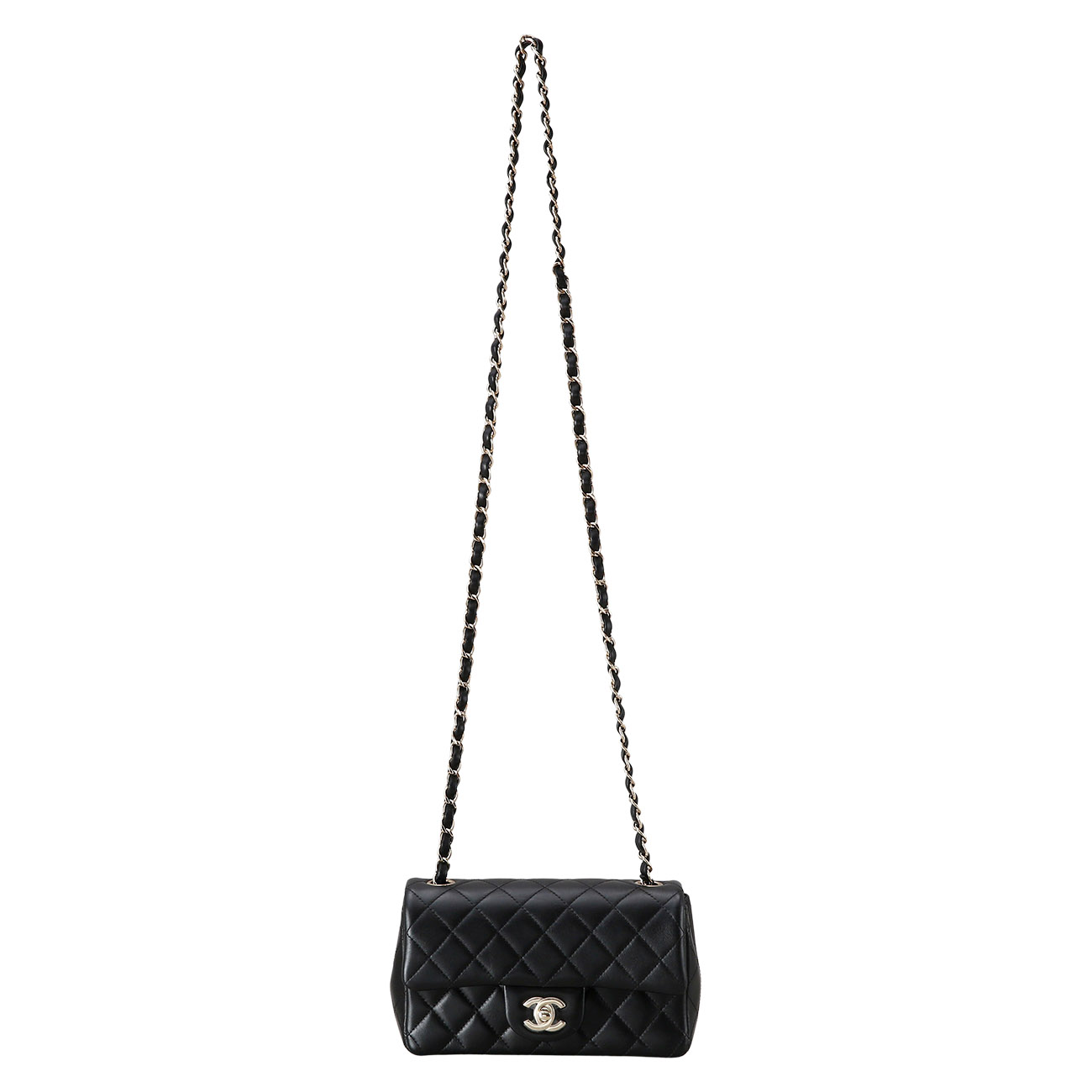 CHANEL(USED)샤넬 램스킨 클래식 뉴미니