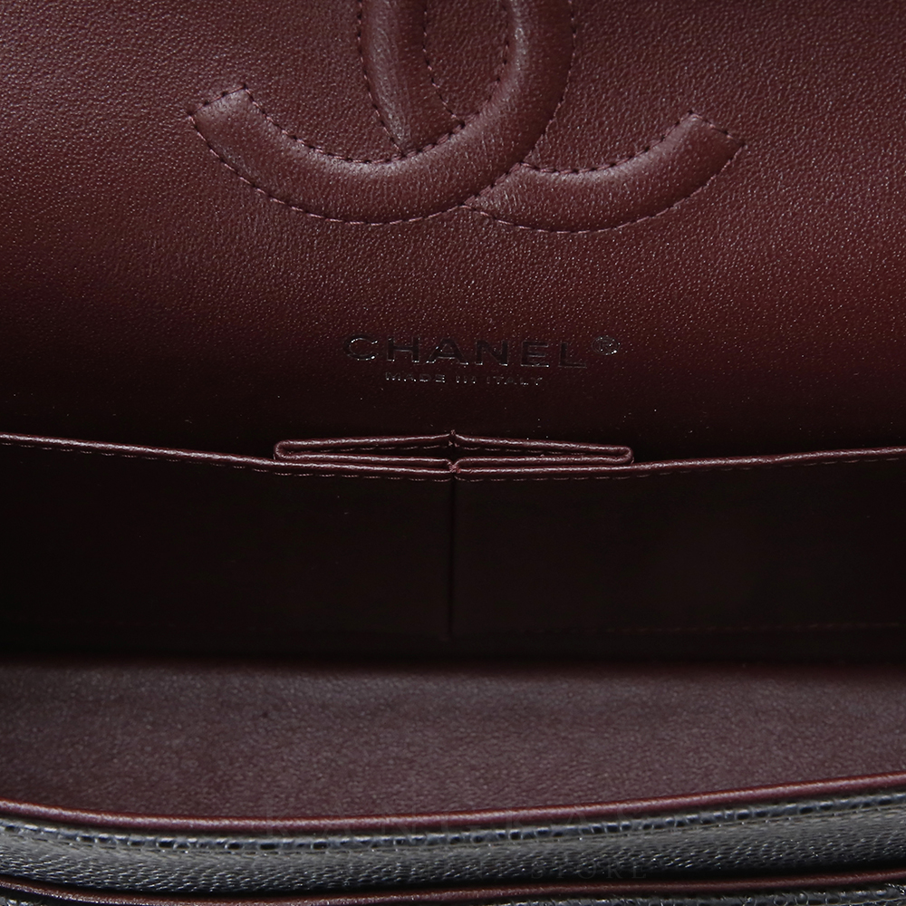 CHANEL(USED)샤넬 A01112 캐비어 클래식 미듐 플랩백