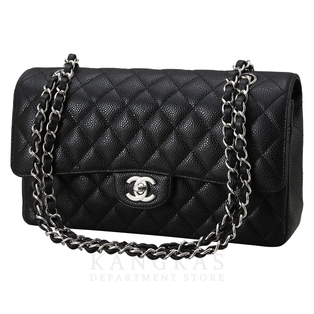 CHANEL(USED)샤넬 A01112 캐비어 클래식 미듐 플랩백
