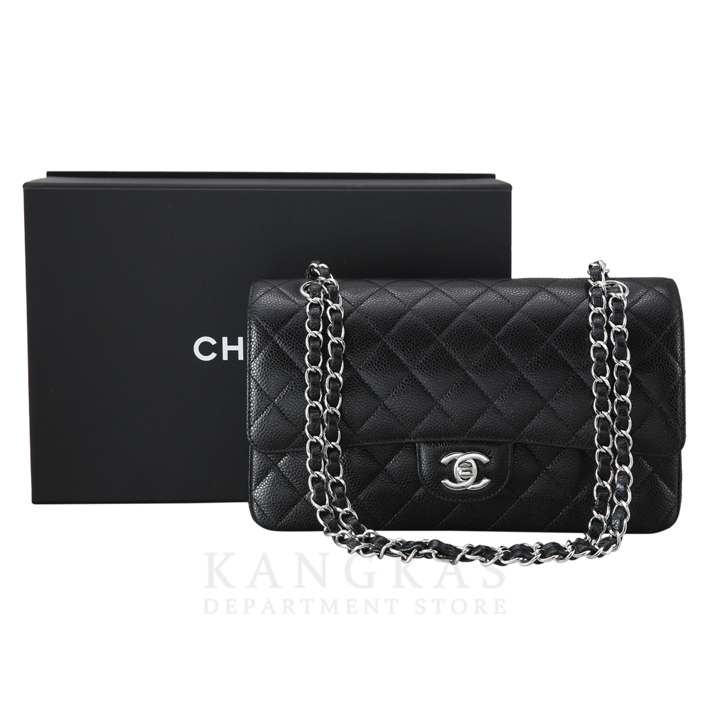 CHANEL(USED)샤넬 캐비어 클래식 미듐 플랩백