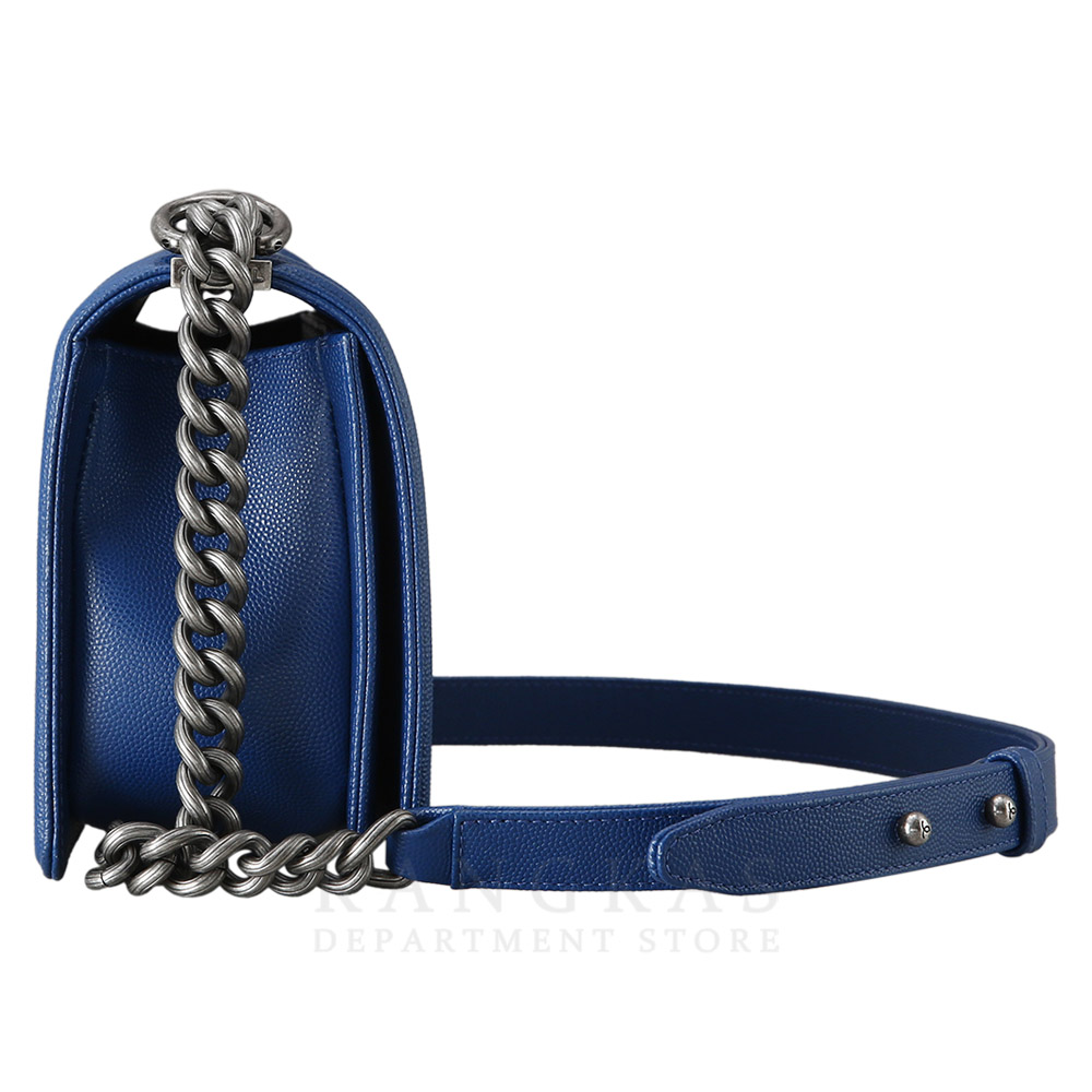 CHANEL(USED)샤넬 캐비어 보이샤넬 미듐