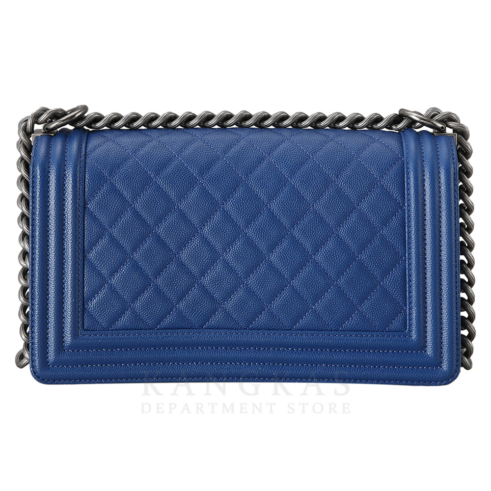 CHANEL(USED)샤넬 캐비어 보이샤넬 미듐
