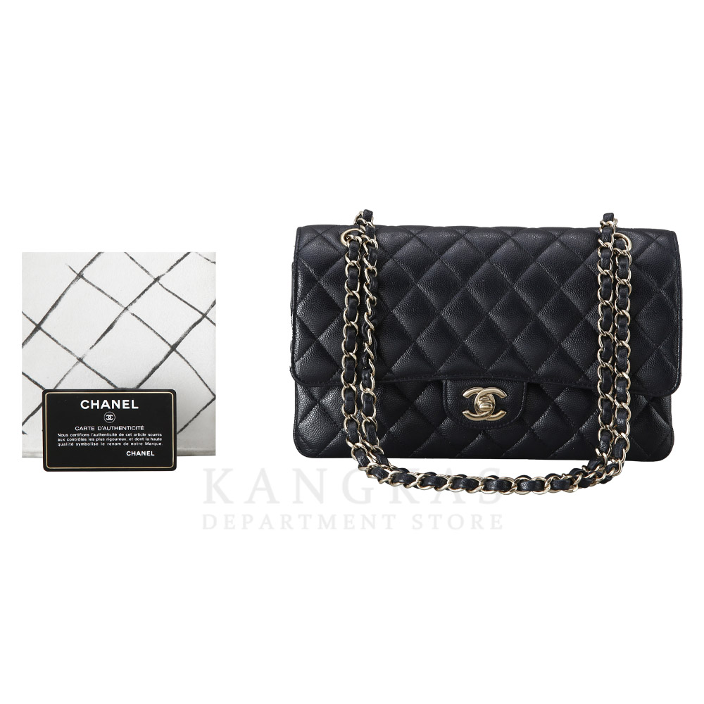CHANEL(USED)샤넬 캐비어 클래식 미듐 플랩백