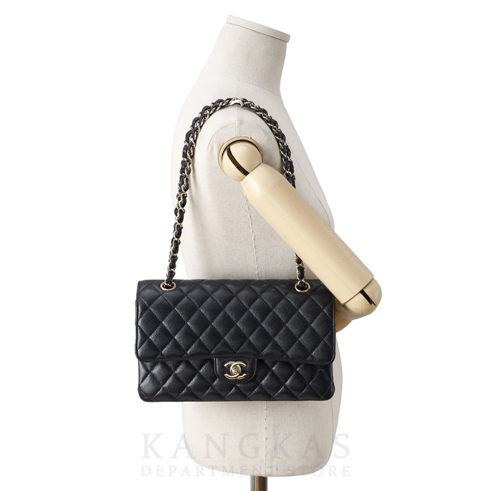 CHANEL(USED)샤넬 캐비어 클래식 미듐 플랩백