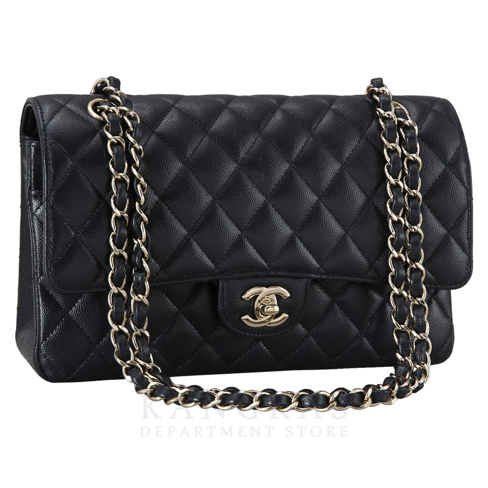 CHANEL(USED)샤넬 캐비어 클래식 미듐 플랩백