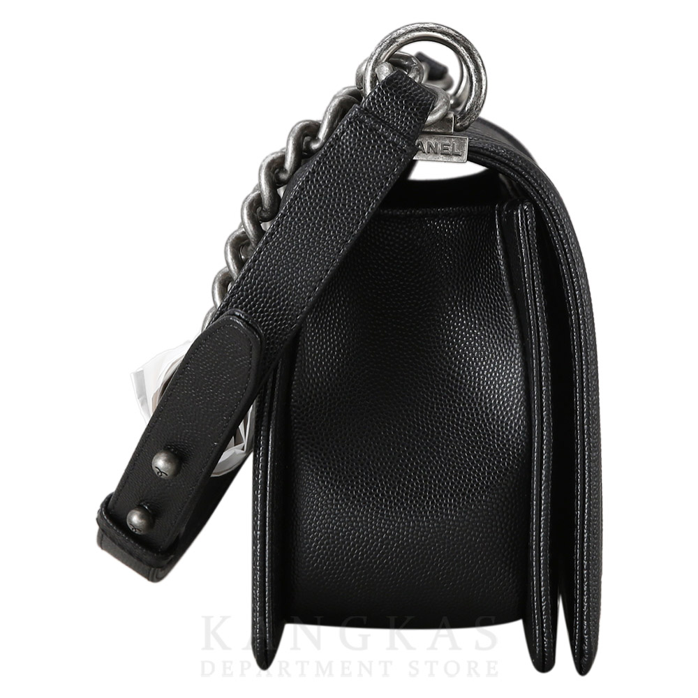 CHANEL(USED)샤넬 캐비어 보이샤넬 미듐