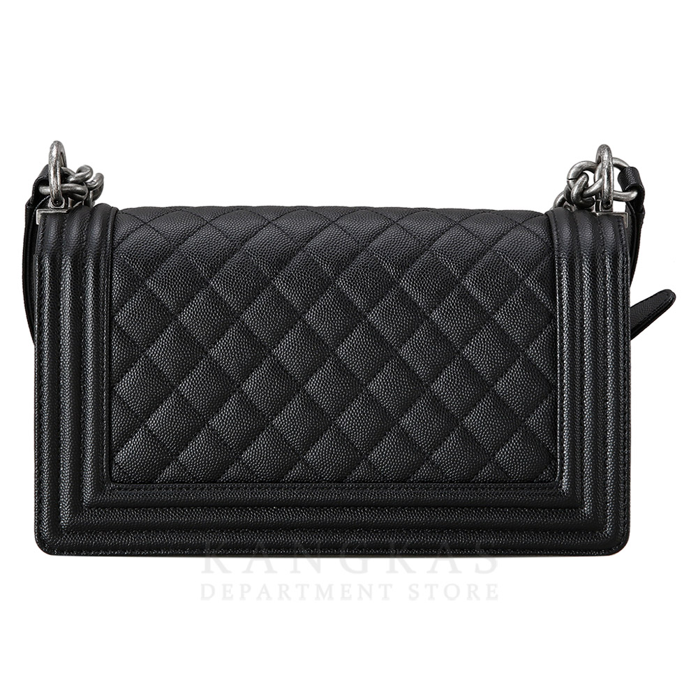 CHANEL(USED)샤넬 캐비어 보이샤넬 미듐