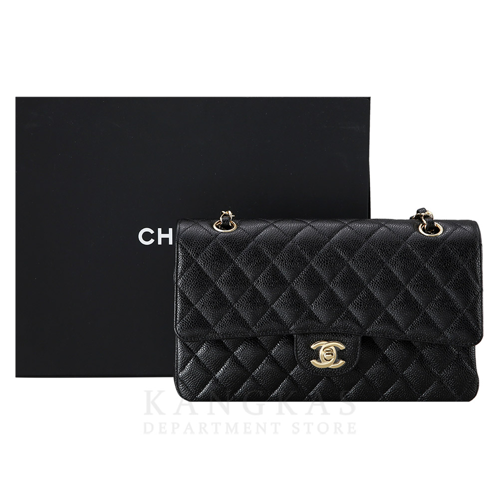 CHANEL(USED)샤넬 캐비어 클래식 미듐 플랩백
