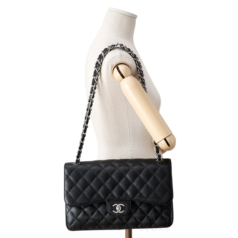 CHANEL(USED)샤넬 캐비어 클래식 라지 플랩백