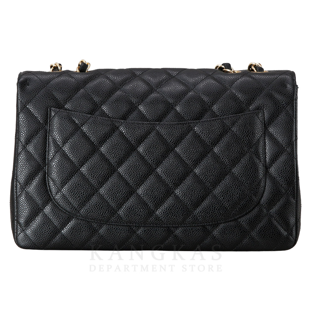 CHANEL(USED)샤넬 캐비어 클래식 점보 금장