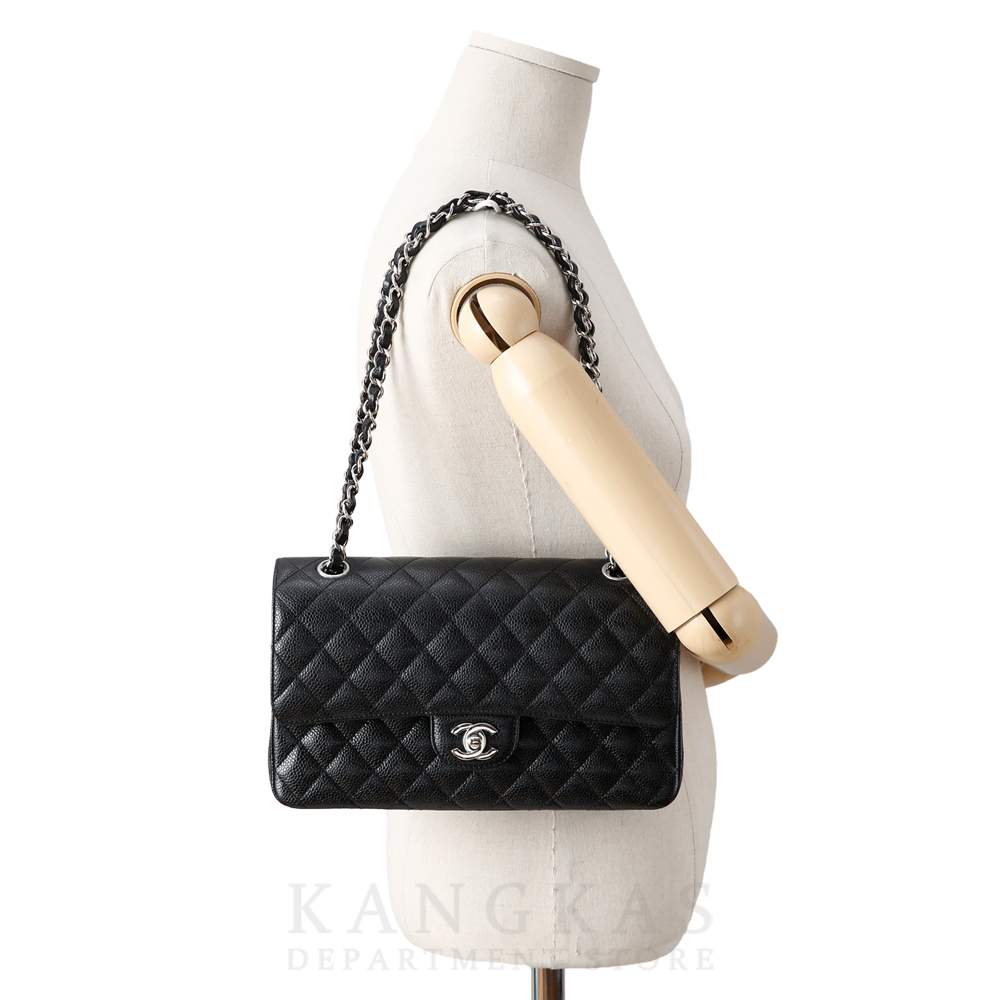 CHANEL(USED)샤넬 캐비어 보이샤넬 미듐
