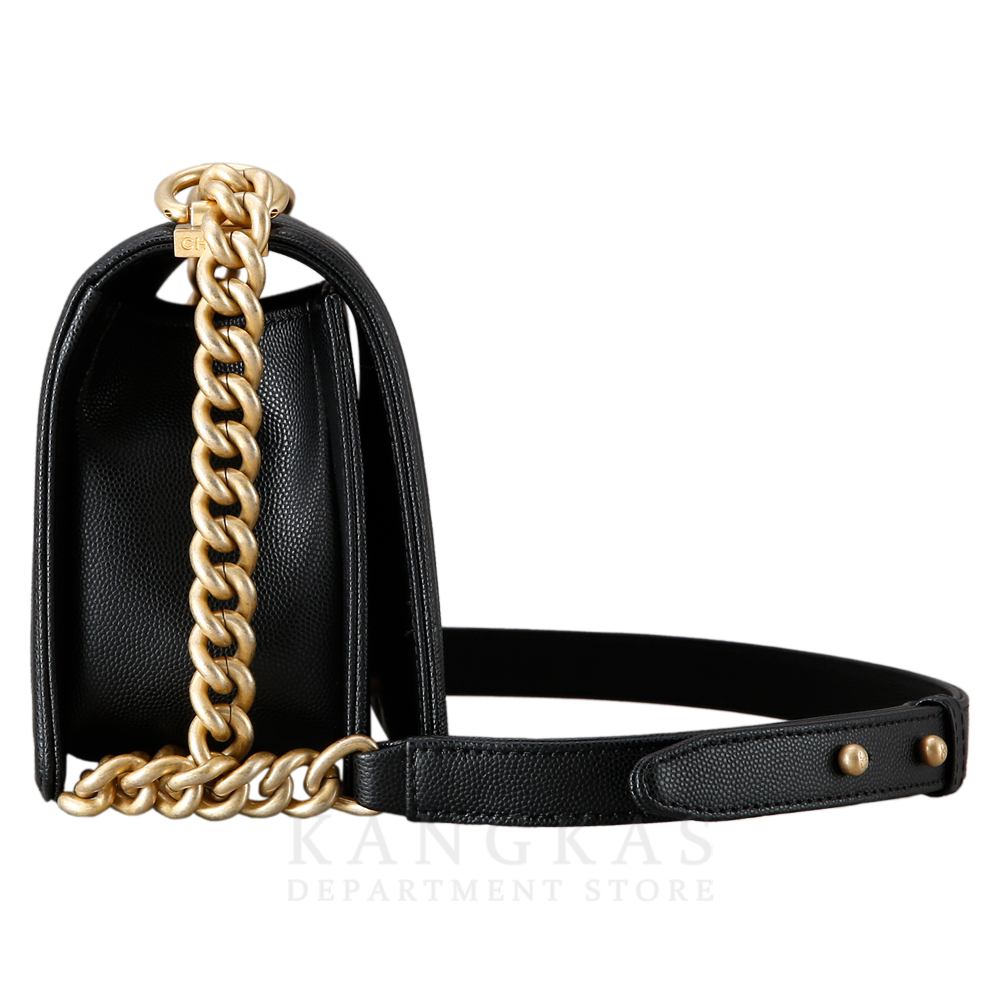 CHANEL(USED)샤넬 캐비어 보이샤넬 미듐