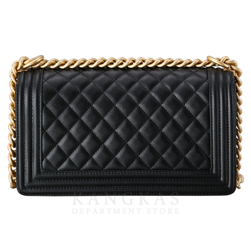 CHANEL(USED)샤넬 캐비어 보이샤넬 미듐