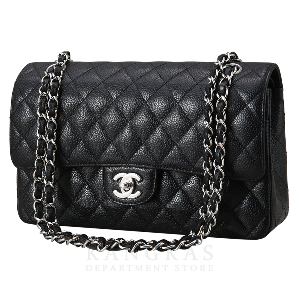 CHANEL(USED)샤넬 캐비어 클래식 미듐 플랩백