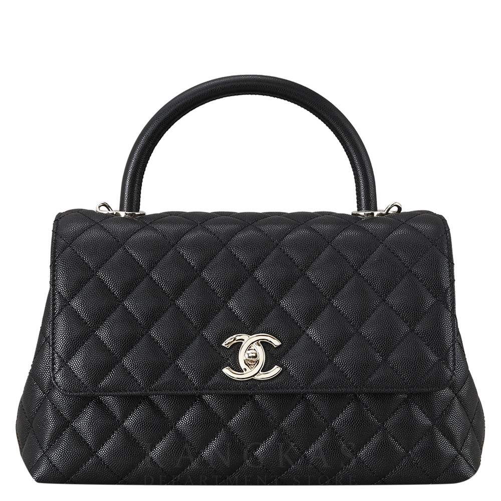 CHANEL(USED)샤넬 캐비어 코코핸들 라지