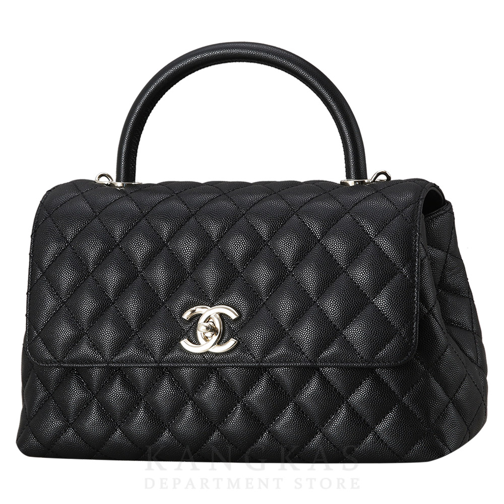 CHANEL(USED)샤넬 캐비어 코코핸들 라지