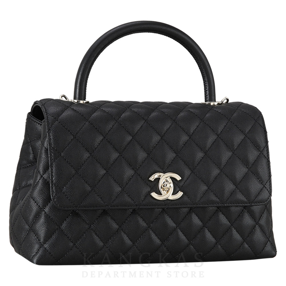 CHANEL(USED)샤넬 캐비어 코코핸들 라지