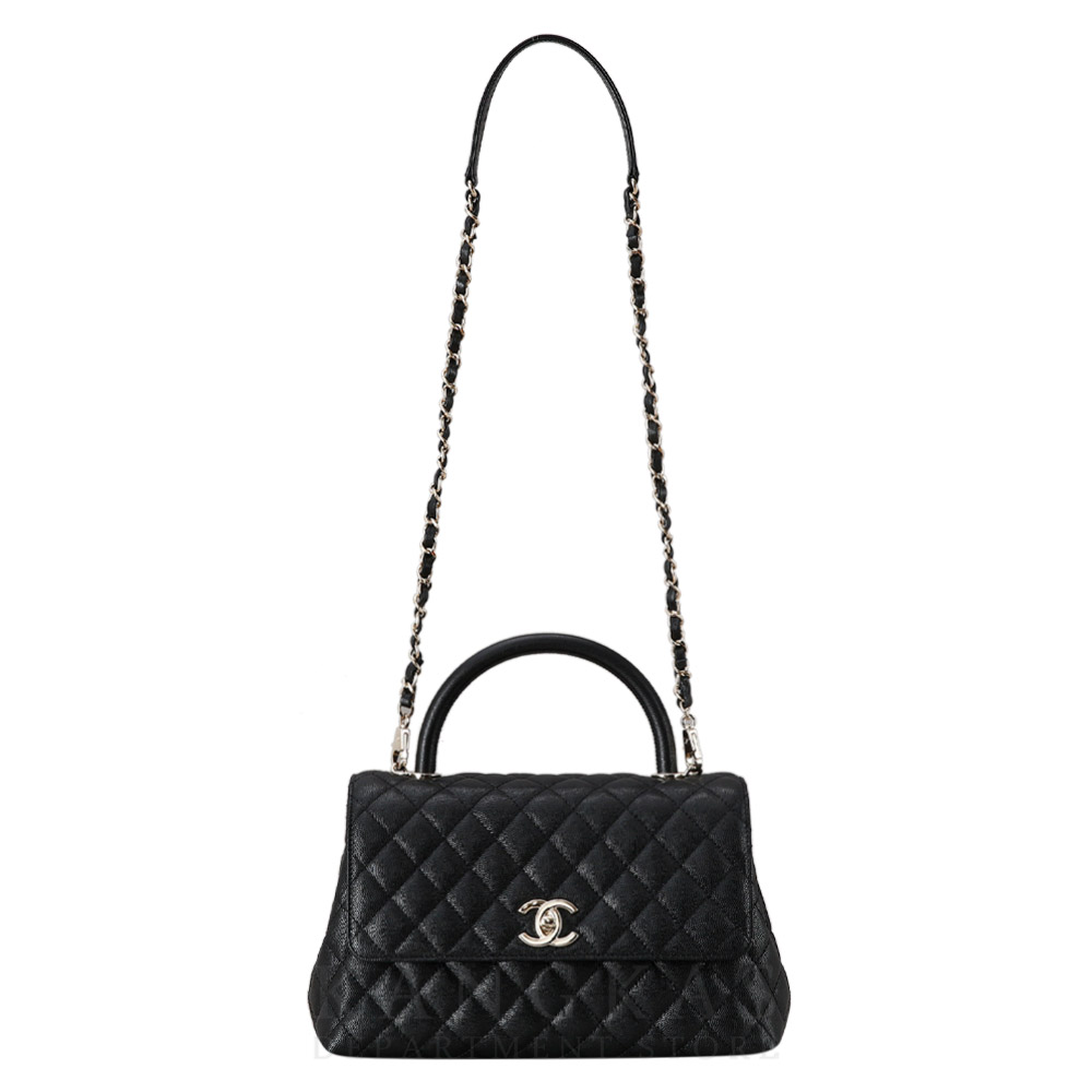 CHANEL(USED)샤넬 캐비어 코코핸들 라지