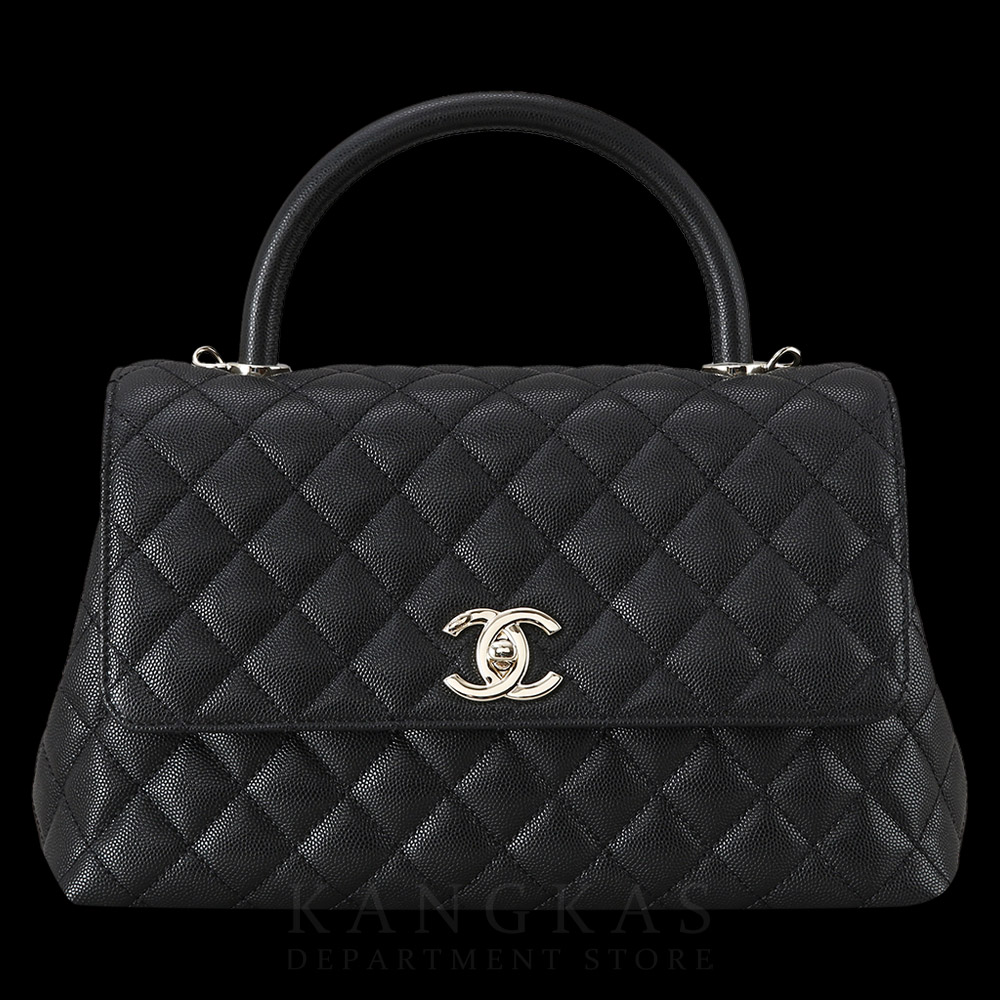 CHANEL(USED)샤넬 캐비어 코코핸들 라지