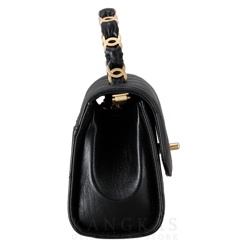 CHANEL(USED)샤넬 시즌 탑핸들 플랩백