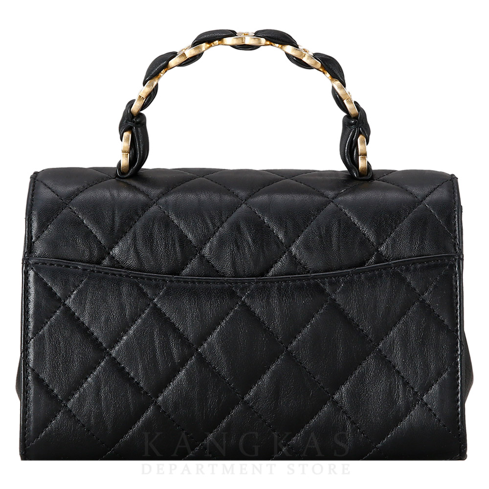 CHANEL(USED)샤넬 시즌 탑핸들 플랩백