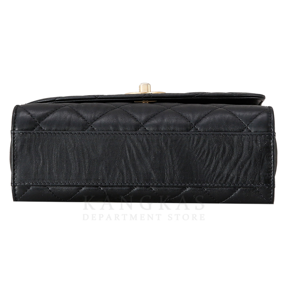CHANEL(USED)샤넬 시즌 탑핸들 플랩백