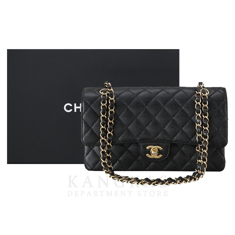 CHANEL(USED)샤넬 캐비어 클래식 미듐 플랩백