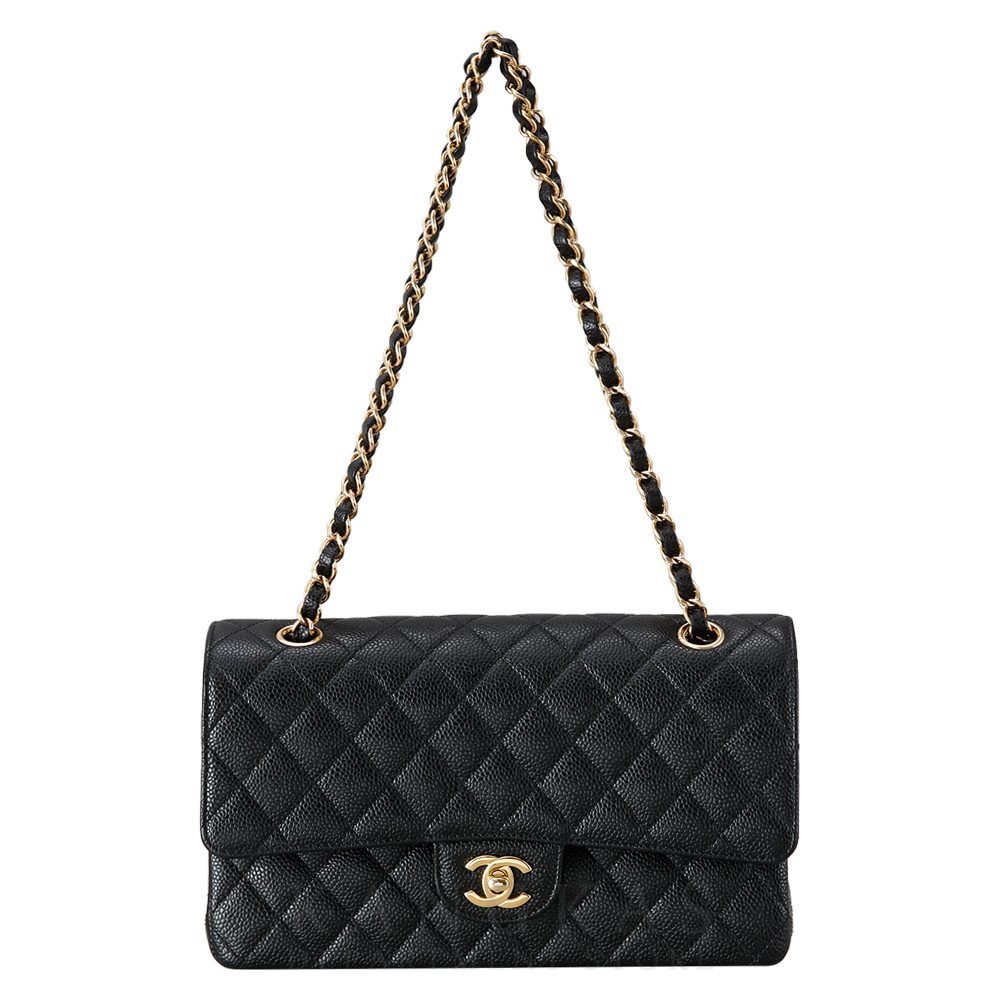 CHANEL(USED)샤넬 캐비어 클래식 미듐 플랩백