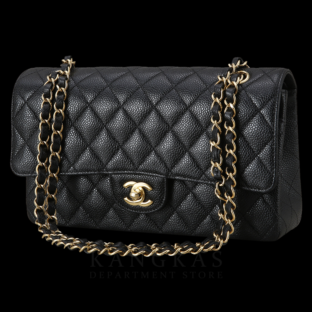 CHANEL(USED)샤넬 캐비어 클래식 미듐 플랩백