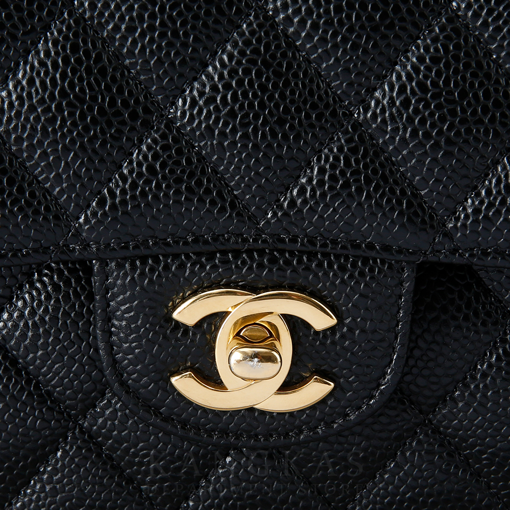 CHANEL(USED)샤넬 캐비어 클래식 미듐 플랩백