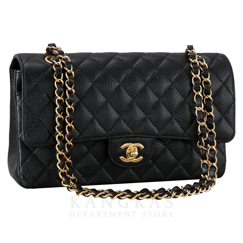 CHANEL(USED)샤넬 캐비어 클래식 미듐 플랩백