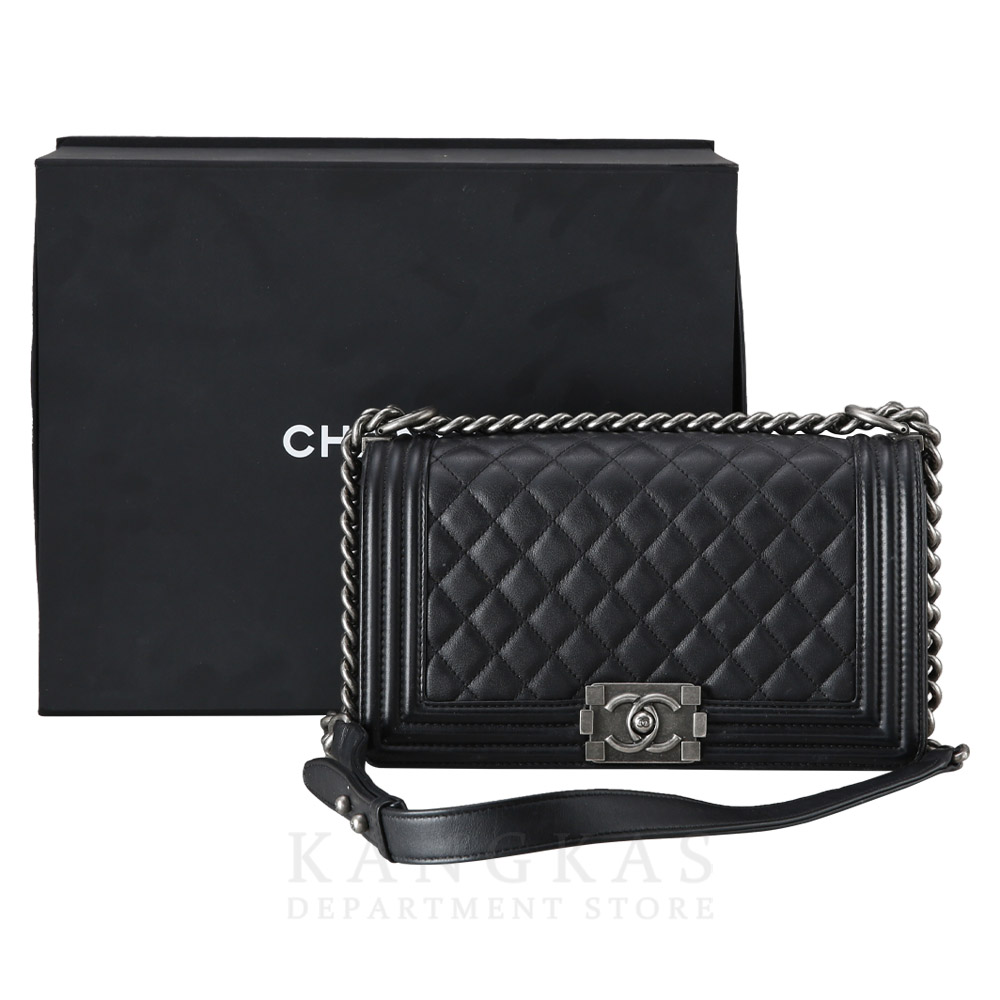 CHANEL(USED)샤넬 보이샤넬 미듐 플랩백