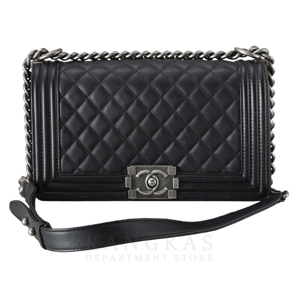 CHANEL(USED)샤넬 보이샤넬 미듐 플랩백