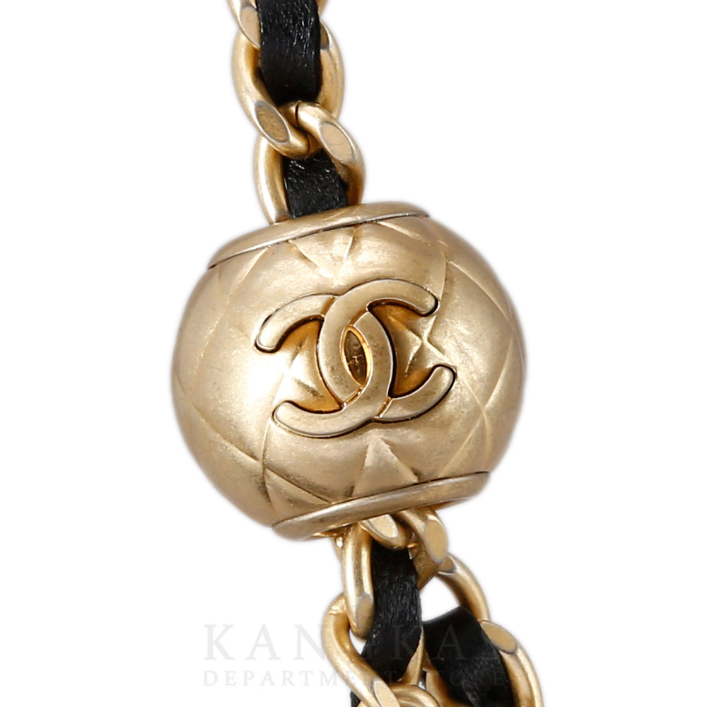 CHANEL(USED)샤넬 AP1450 램스킨 골든볼 WOC