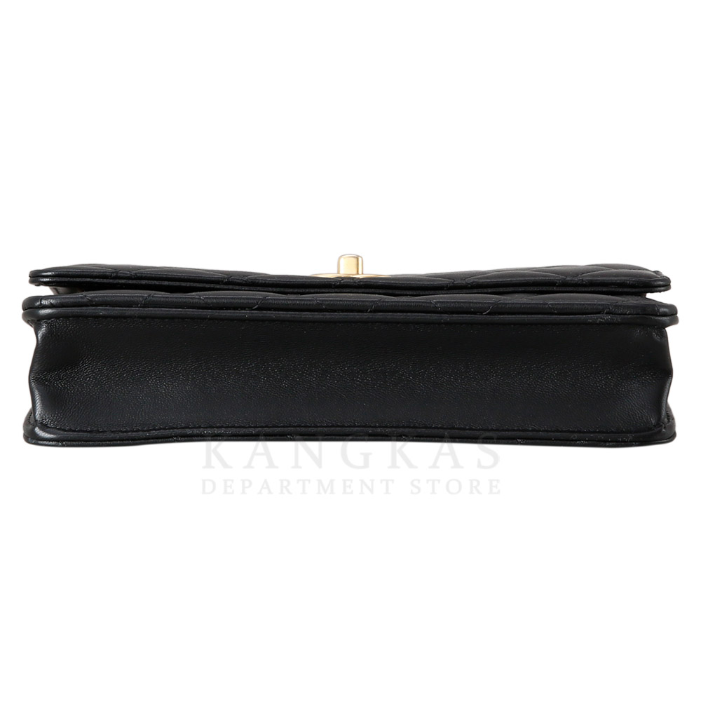 CHANEL(USED)샤넬 AP1450 램스킨 골든볼 WOC