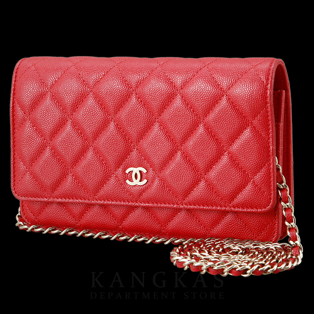 CHANEL(USED)샤넬 캐비어 클래식 WOC
