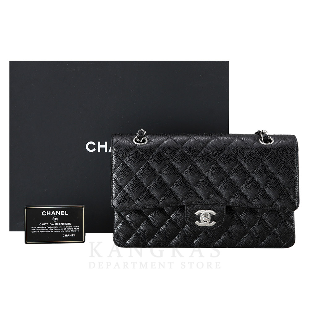 CHANEL(USED)샤넬 캐비어 클래식 미듐 플랩백