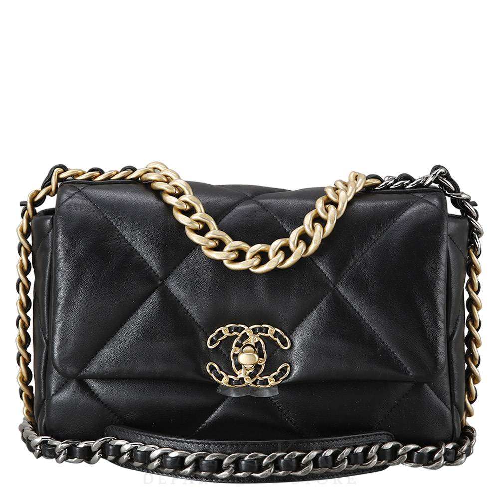 CHANEL(USED)샤넬 19백 미디움