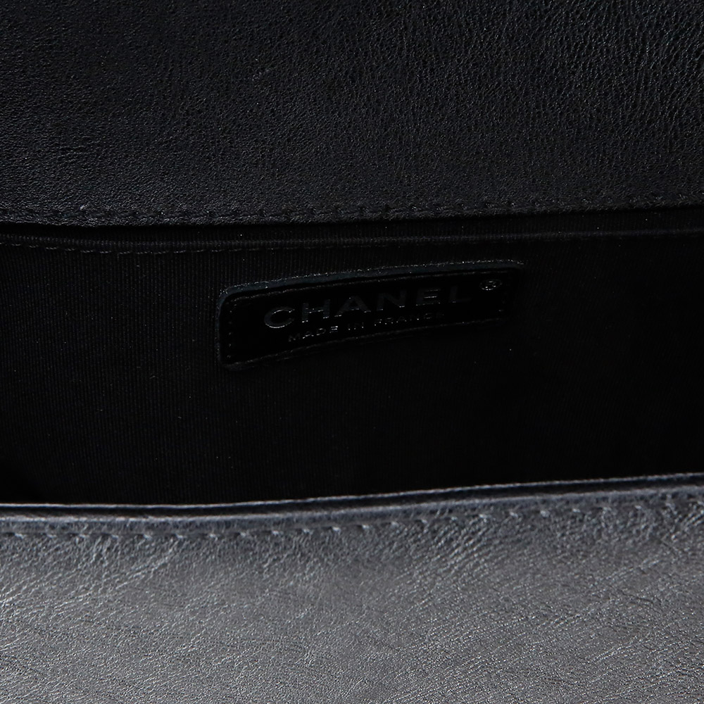 CHANEL(USED)샤넬 시즌 탑핸들 보이샤넬 미듐 플랩백