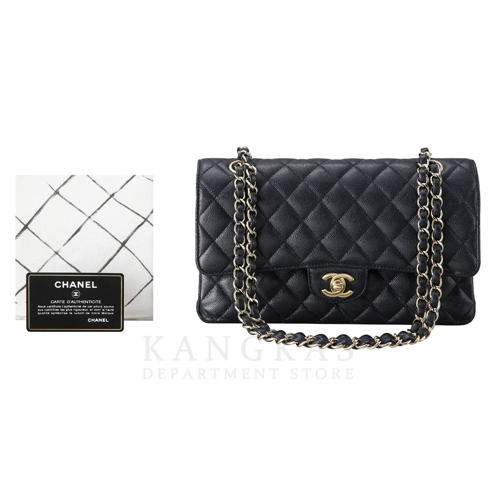CHANEL(USED)샤넬 캐비어 클래식 미듐 플랩백