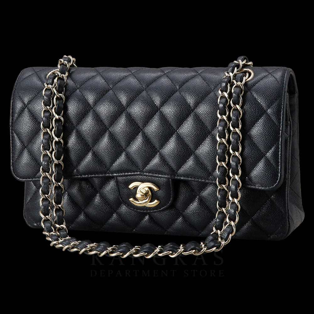 CHANEL(USED)샤넬 캐비어 클래식 미듐 플랩백