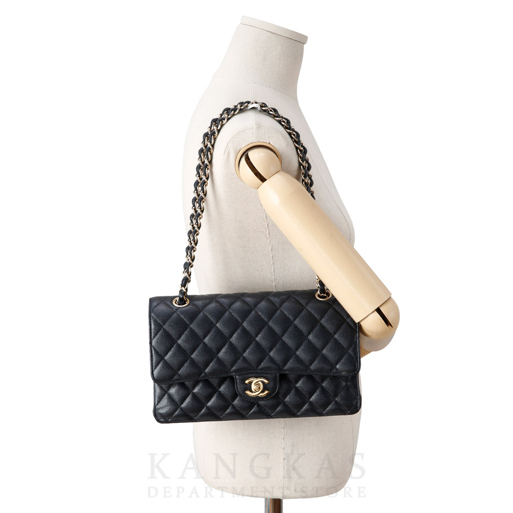 CHANEL(USED)샤넬 캐비어 클래식 미듐 플랩백