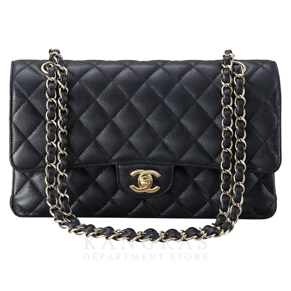 CHANEL(USED)샤넬 캐비어 클래식 미듐 플랩백