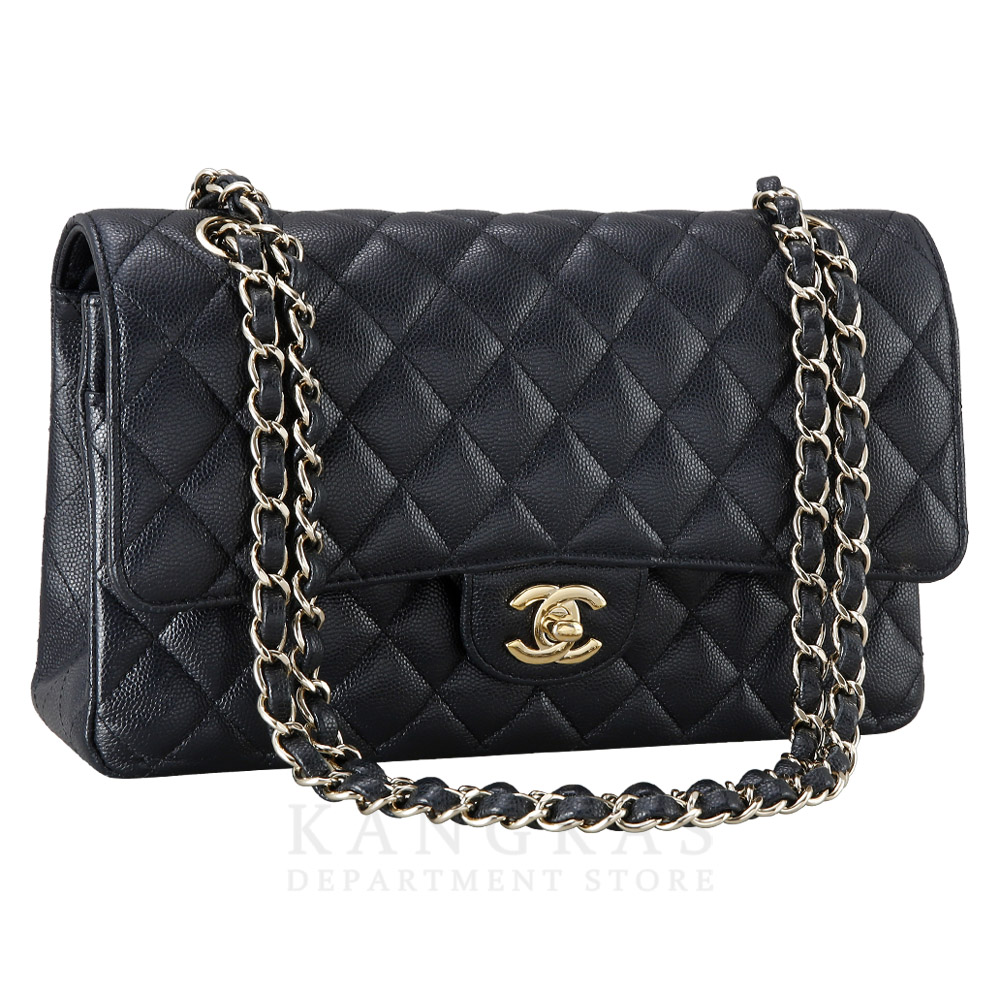CHANEL(USED)샤넬 캐비어 클래식 미듐 플랩백